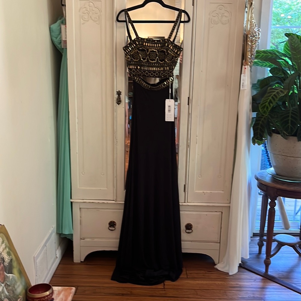 2 piece Homecoming Winter Formal Prom Cocktail Dress, nwt size 4